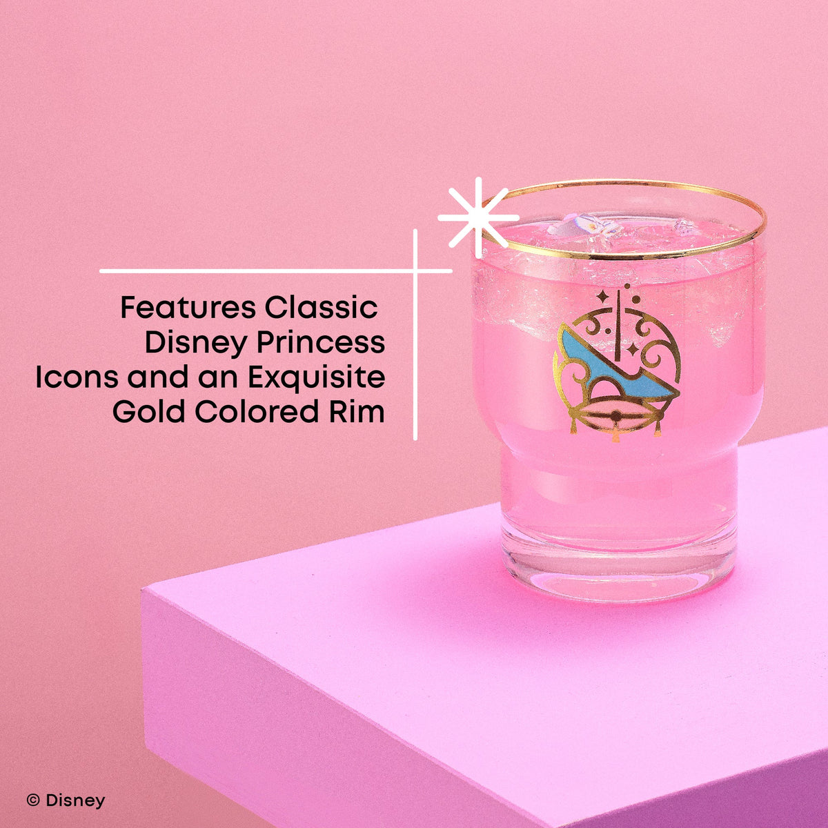 Disney Princess Iconic Short Drinking Glasses